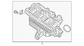 Nissan Altima 2.5 13-18 intake manifold