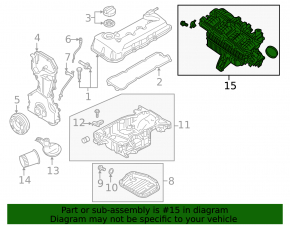 Nissan Altima 2.5 13-18 intake manifold