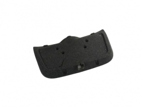 Trunk door trim Fiat 500 12-19 black