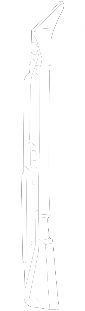 Wing seal door-wing left Mercedes W211