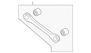 Rear right transverse control arm Kia Forte 20-24