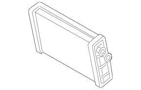 Heater radiator stove BMW 5 G30 17-23 NISSENS