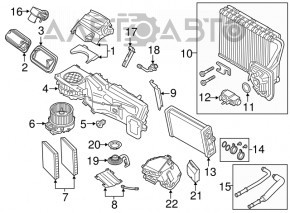 Heater Radiator BMW 5 G30 17-23