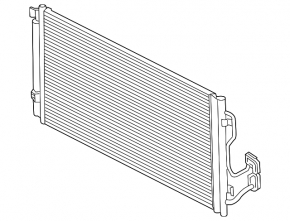 Air conditioning radiator condenser BMW F30 12-16 N20 AVA