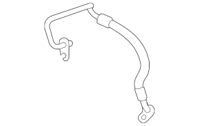 Air conditioner tube condenser-compressor Mitsubishi Outlander 14-21