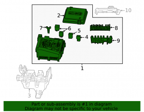 Chevrolet Camaro 16-6.2 underhood fuse box break