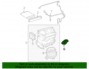 Resistor Toyota Solara 04-08