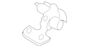Left washer nozzle Mercedes W164 ML X164 GL