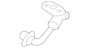 Turbo pipe Ford Escape mk3 17-19 1.5T