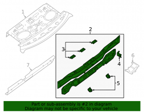 Rear Panel Nissan Sentra 13-19