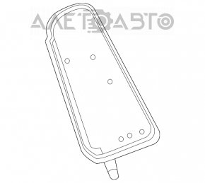 Fuel tank for Jeep Compass 11-16 2.0 2.4 FWD