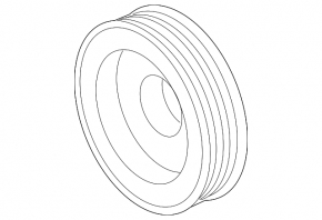 Crankshaft Pulley VW Jetta 11-18 USA 2.0