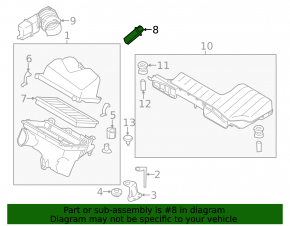 Air flow meter Nissan Maxima A36 16-17