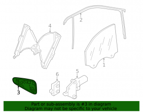 Door panel inner front left VW Taos 22-25