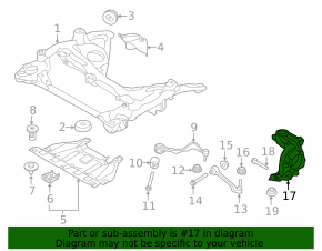 Front left axle shaft BMW 4 F32/33/36 14-20 RWD
