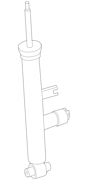 Electric rear shock absorber for BMW Z4 18-25