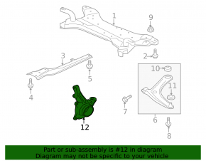 Front left axle shaft Mitsubishi Lancer 10-17 AWD