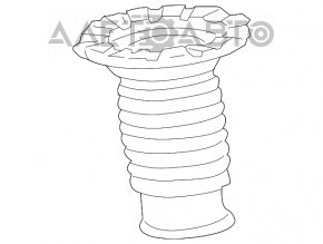 Front shock absorber boot Toyota Highlander 14-16