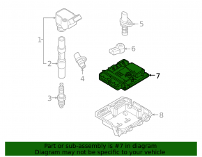 ECU engine computer unit Audi Q8 19-20 3.0T MHEV