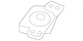 Left front panel tweeter for Audi A6 C8 19-25