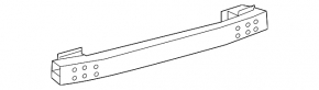 Rear Bumper Reinforcement for Lexus LS460 LS600h 07-17
