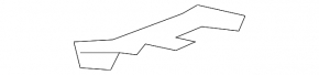 Left windshield wiper seal for Toyota Prius 50 16-22