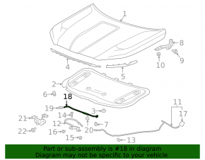 Chevrolet Equinox 18- Hood Support