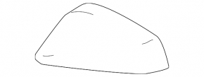 Left side mirror cover for Lexus RX350 RX450h 16-22