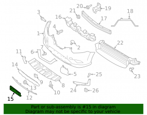 Frame for Nissan Rogue number 16-20