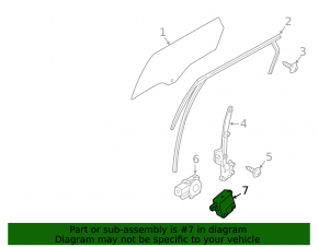 Ford Fusion mk5 13-20 rear left door computer connector defect