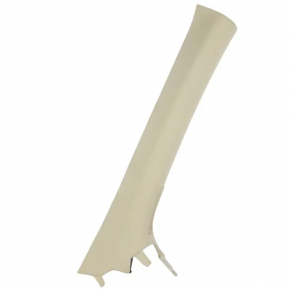 Upper right front pillar trim Lincoln MKZ 13-15 beige, fabric bulged