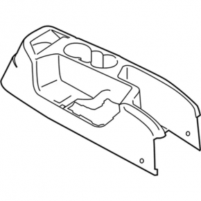 Ford Transit Connect MK2 13-18 center console with armrest and cup holders