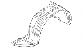 Front left mudguard Mazda CX-5 17-21