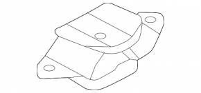 Left engine mount for Nissan Kicks 18-25 1.6