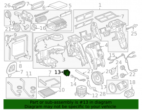 Rheostat Chevrolet Malibu 13-16