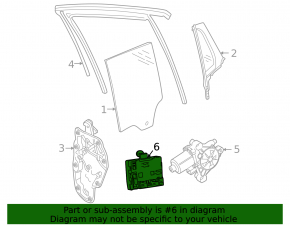 Computer door rear left Volkswagen ID.4 21-23