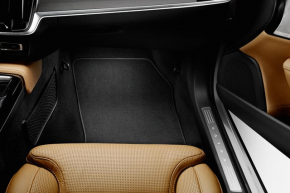 Set of floor mats Volvo V90 17-22 usa cloth black