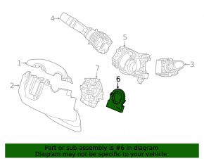 Steering Angle Sensor Acura TLX 15-
