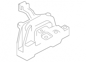 Engine mount right VW Atlas 18- 2.0T