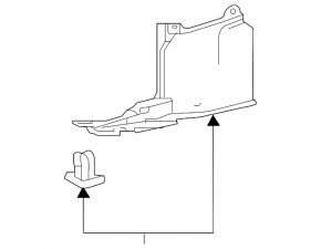 Right side engine guard for Toyota Prius 50 19-22