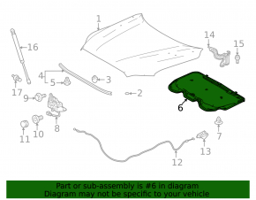 Toyota Tundra 22-26 Hood Insulation