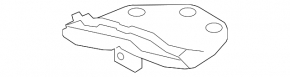 Right front bumper mount under headlight for Infiniti QX50 14-17 halogen