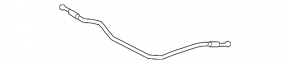 Kia Optima 16-20 hood release cable, 2 parts, complete with handle