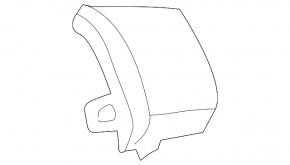 Steering wheel button cover right Lexus RX300 RX330 04-06 beige
