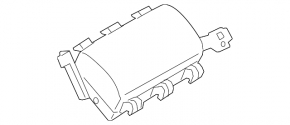 Airbag passenger in the dashboard Mazda CX-5 13-15