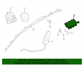 Airbag passenger in the dashboard Mazda CX-5 13-15