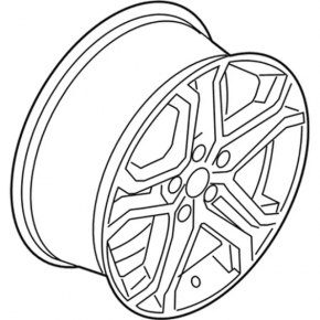 Wheel disk R19 Ford Edge 19 - curb