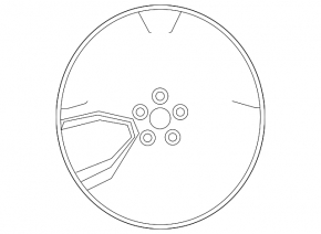 Wheel disk R19 Ford Edge 19 - curb