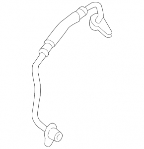 Oil supply pipe for the BMW F10 10-16 3.0T turbocharger