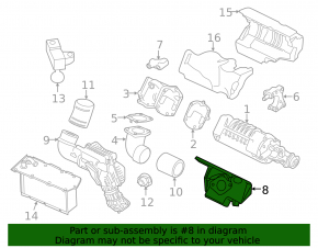 Nissan Pathfinder 13-14 hybrid compressor intake flange